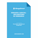 Modelo de demanda de Divorcio por Causal de Separación de hecho