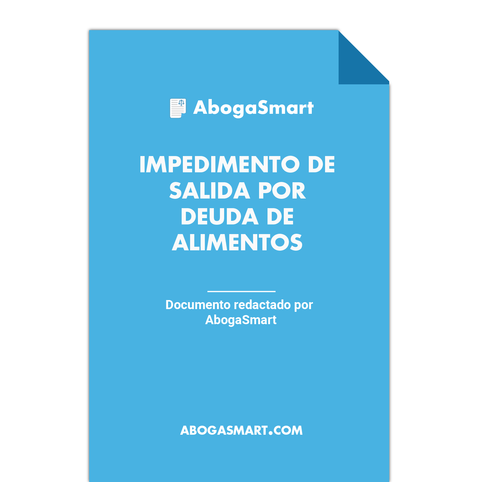 Modelo de Impedimento de salida del país por juicio de alimentos -  AbogaSmart